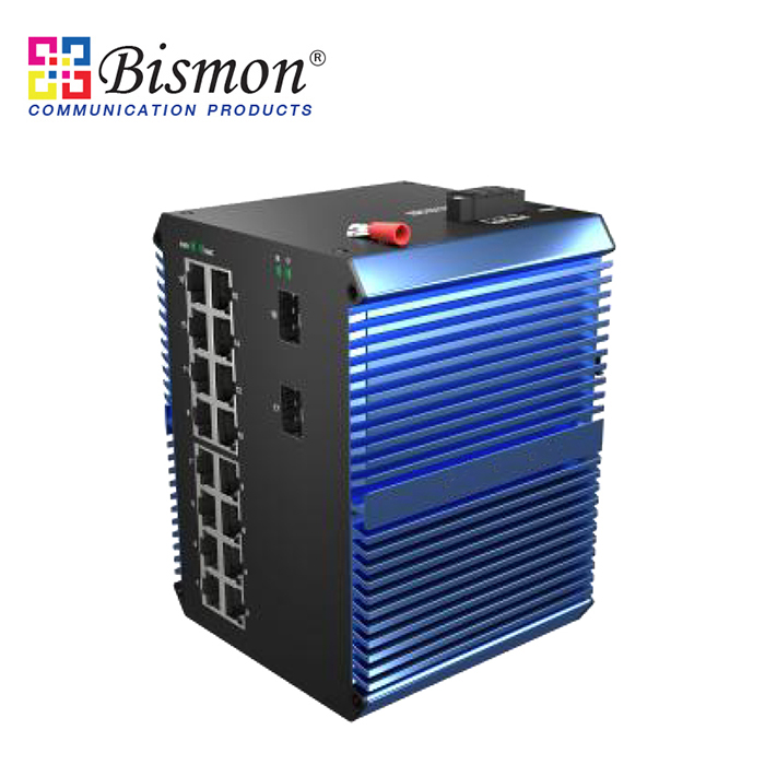 16-port-10-100-1000Base-T-with-2xSFP-slot-uplink-PoE-Managed-Industrial-grade-Switch-IP50-DC-48-58V